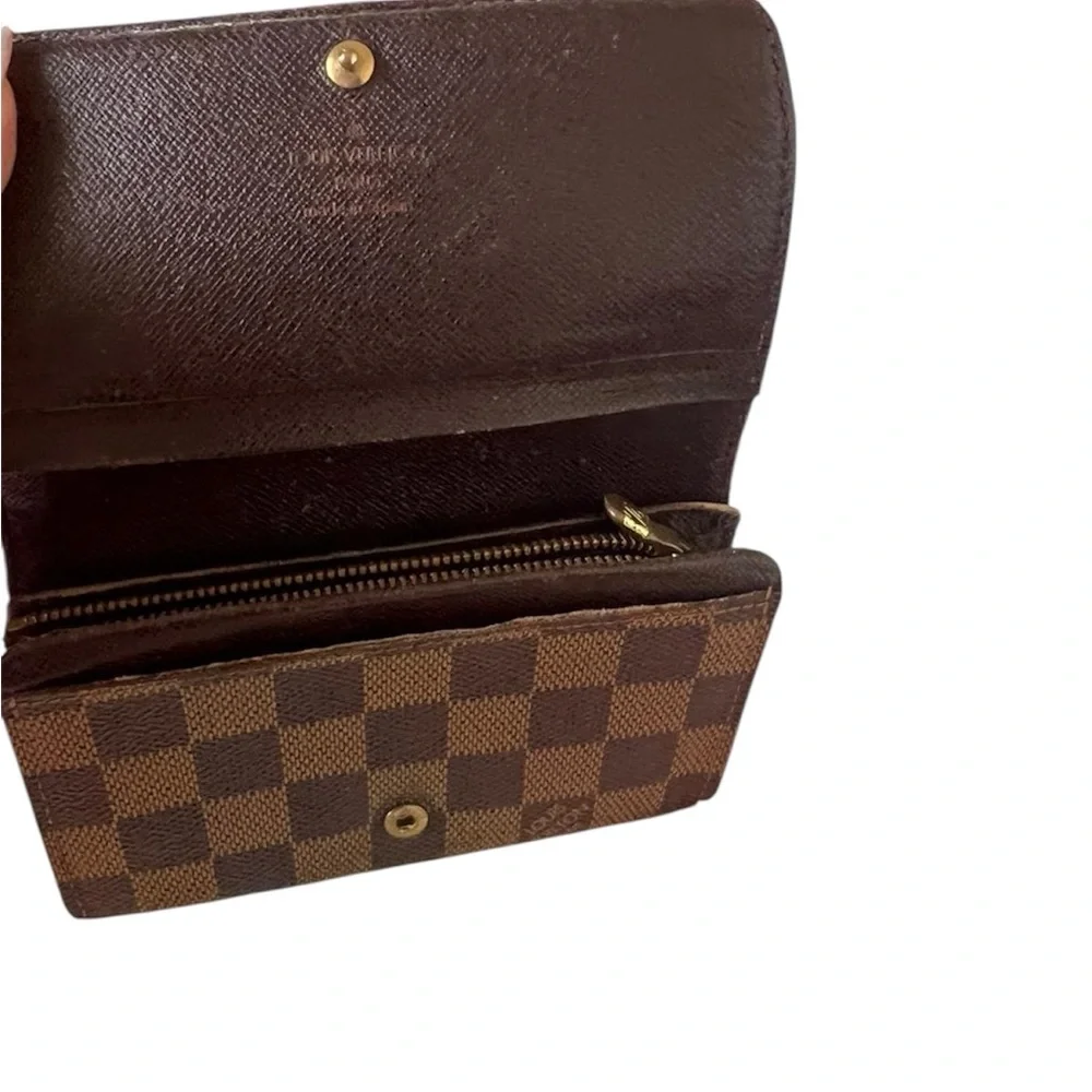 Louis Vuitton Damier Ebene Monogram Wallet - Picture 3 of 4